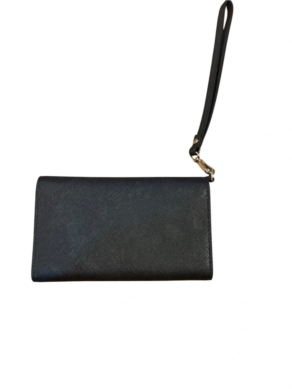 Kate Spade Black Saffiano Wristlet Clutch